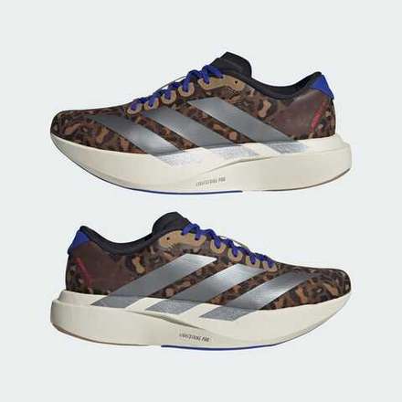 ADIDAS Кроссовки Adizero Evo SL с анималистическим принтом, коричневый