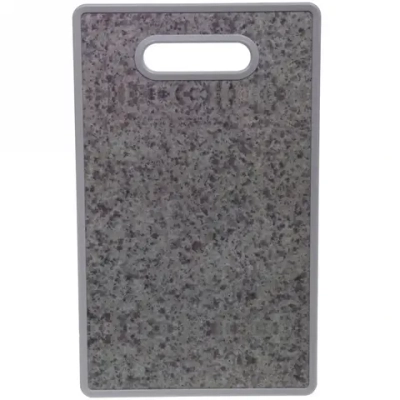 Доска разделочная пластиковая «Каменная крошка» 22*37см, кофейный