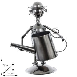 GAEM Подставка для бутылки "Садовник", L25 W17 H31 см