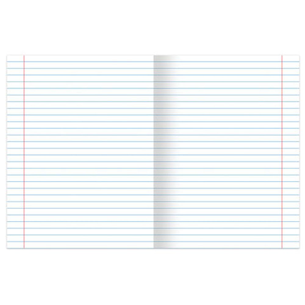 Тетрадь А5, 48 л., BRAUBERG, линия, обложка картон, МИКС, 403040, 5шт