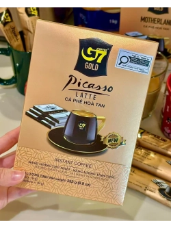 Вьетнамский растворимый кофе Премиум G7 Gold Picasso Latte (14 стиков) 252 г
