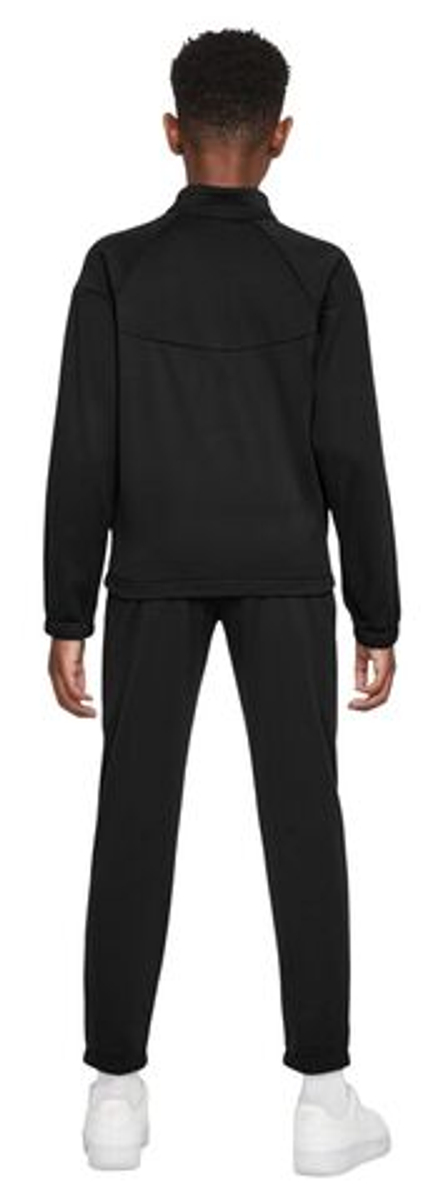 Детский теннисный костюм Nike Kids Dri-Fit Poly Knit Full Zip - blak/black/white