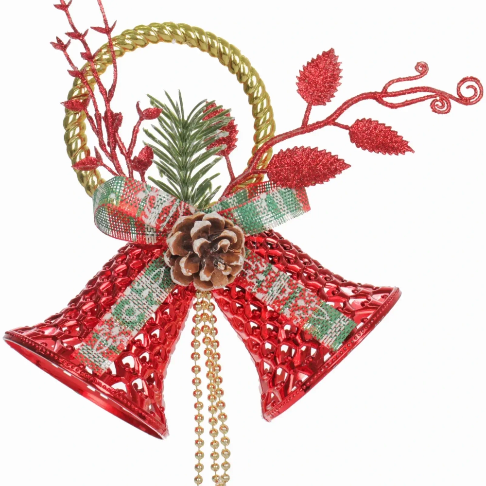 Украшение новогоднее «Весёлый звон» 16*36 см, Красный