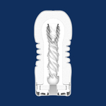 Мастурбатор TENGA Premium Rolling Head Cup (Цвет: синий)