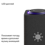 Умная колонка Яндекс.Станция Макс (с Алисой, с Zigbee) Графитовый