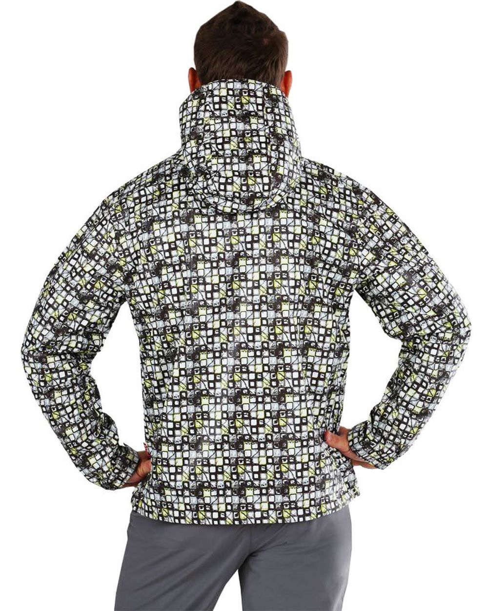 Куртка "Максим" серо-черная