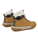 JEEP SPIRIT Yellow Boots Thermal Abrasion Resistant Height Increasing Short Combat Boots Men"s Sunrise Yellow
