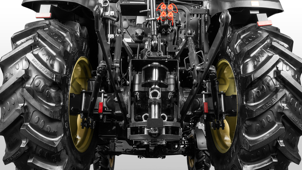 Трактор Solis-Gold | Солис-Голд 50С A/С 4x4 8+2 Radial agri 250-85R20 / 340-85R28 (с ПСМ)