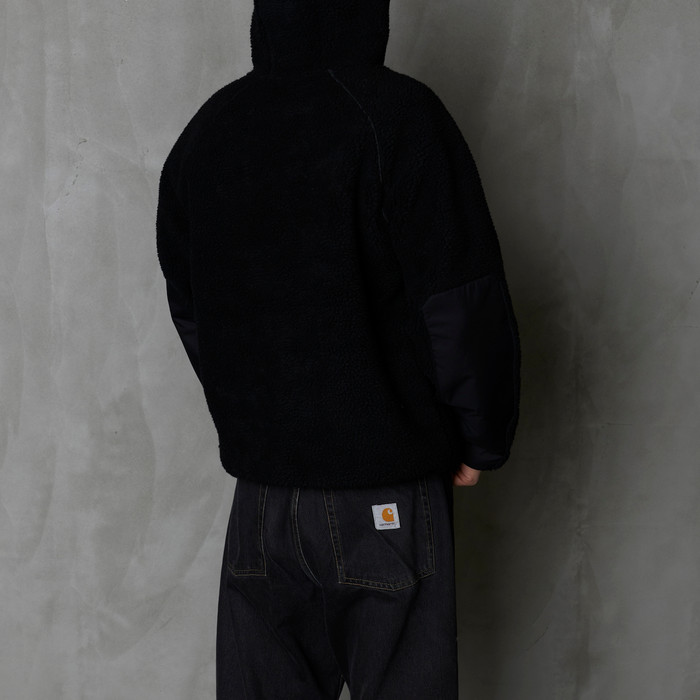 Куртка мужская Dickies Central High Pile Hooded артикул:DK0A87NVBLK1 - купить в магазине Дайс