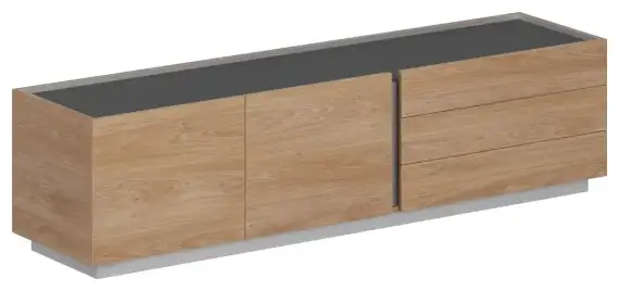 Тумба опорная приставная Оливер/Oliver OL-20-13.R 2231x550x569