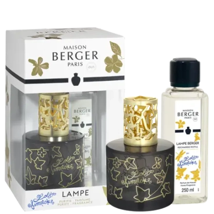 Maison Berger Paris Набор ароматической лампы Лолита черная + ароматическое масло Лолита Лемпика 250 мл. EAN 3127290047526