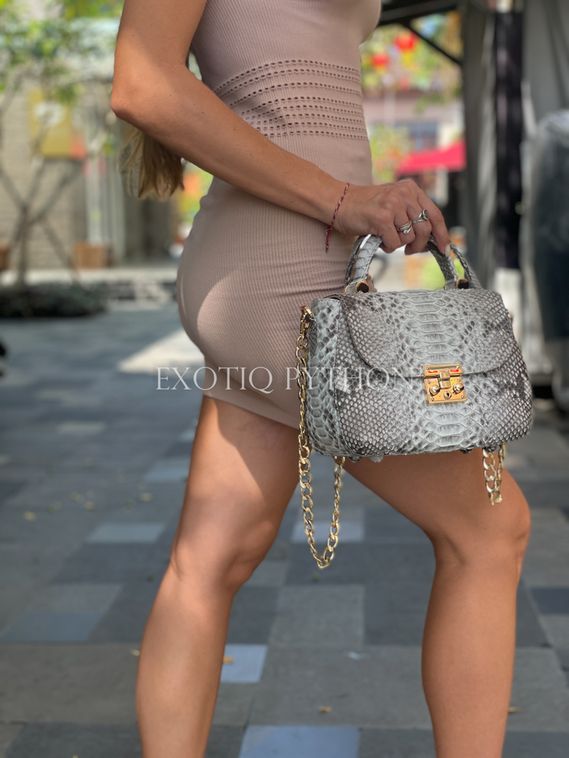 Сумка из кожи питона BG-345