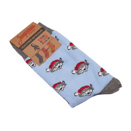 Носки ЗАПОРОЖЕЦ Матроскин Голубой