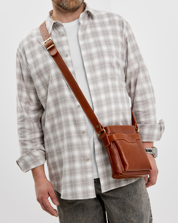 Сумка 536 12 рыжий