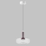 792110 Люстра DISCO 6W LED 300LM 120G БЕЛЫЙ/ПРОЗРАЧНЫЙ 3000K