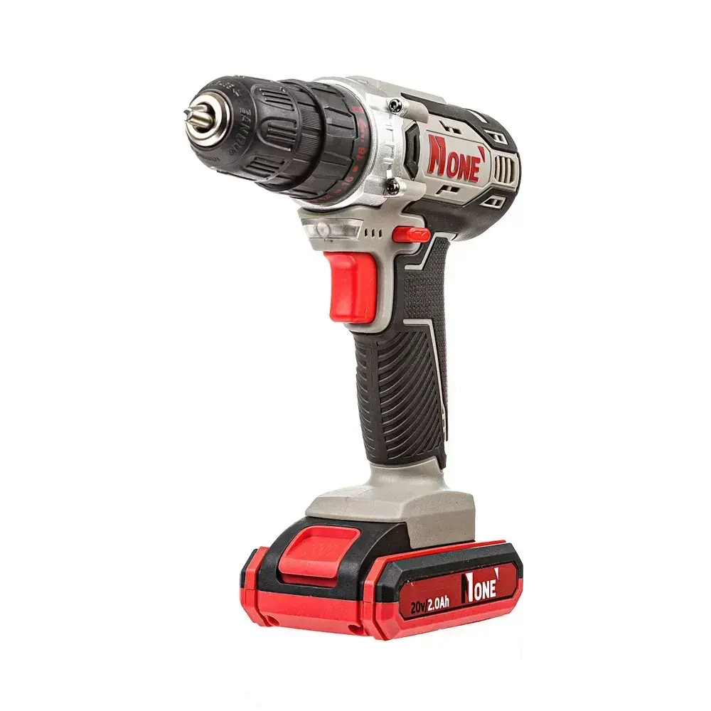 NUMBER ONE Дрель-шуруповерт, 20 В, 32 Нм, 2 АКБ