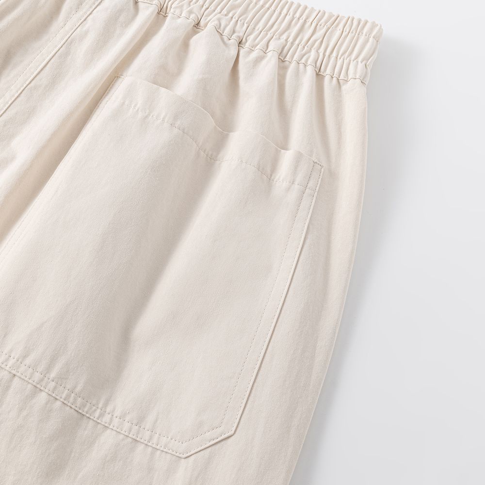 Брюки Ymkashix Puff Office бежевые