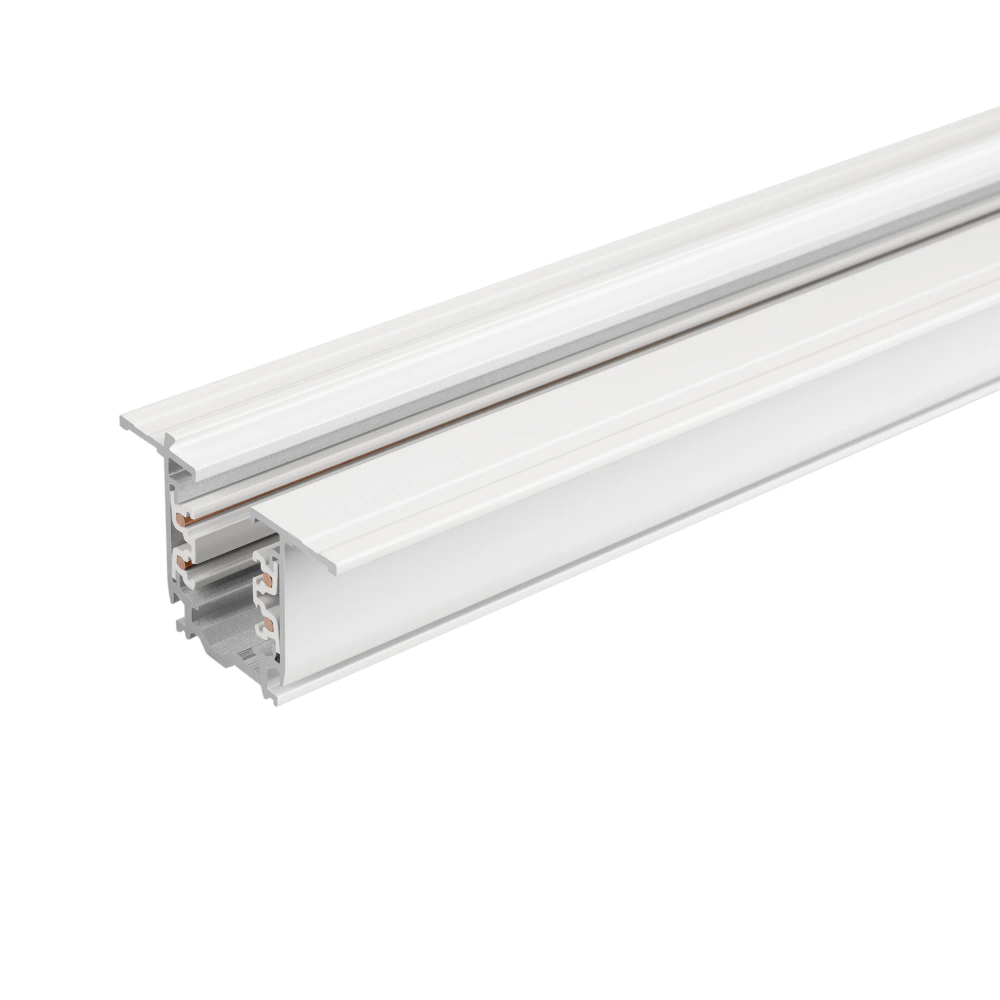 Трек встраиваемый LGD-4TR-TRACK-F-1000-WH-M (D) (Arlight, IP20 Металл, 3 года) 055353