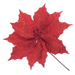 GAEM Цветок искусственный "Пуансеттия", L27 W27 H30 см, 3в.