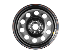 Диск усиленный Nissan Navara D40 3.0TD стальной черный 6x114,3 8xR17 d66 ET+25