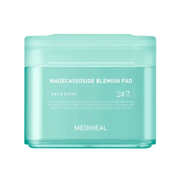 MediHeal Madecassoside blemish pad-Успокаивающие тонер-пэды с мадекассосидом