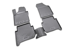 Коврики в салон для VW Touran (I) 2003-2010, (II) 2010-2015, 4 шт., 5 мест. (полиуретан) NLC.51.10.210K