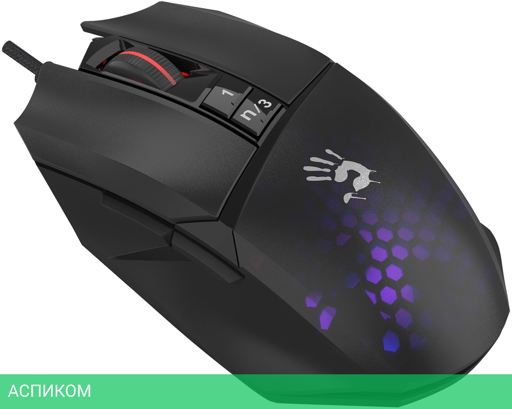 Мышь A4Tech Bloody W65 Max Mini HoneyComb