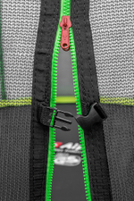 Батут ALPIN 2,52м с защитной сеткой и лестницей