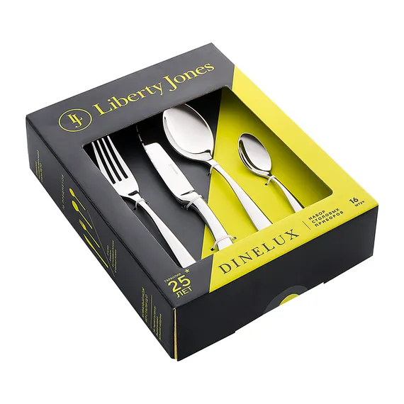 Набор столовых приборов dinelux, 16 пред.