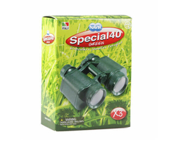 Бинокль детский Navir «Полевой» 3x, зеленый, с футляром - фото 6