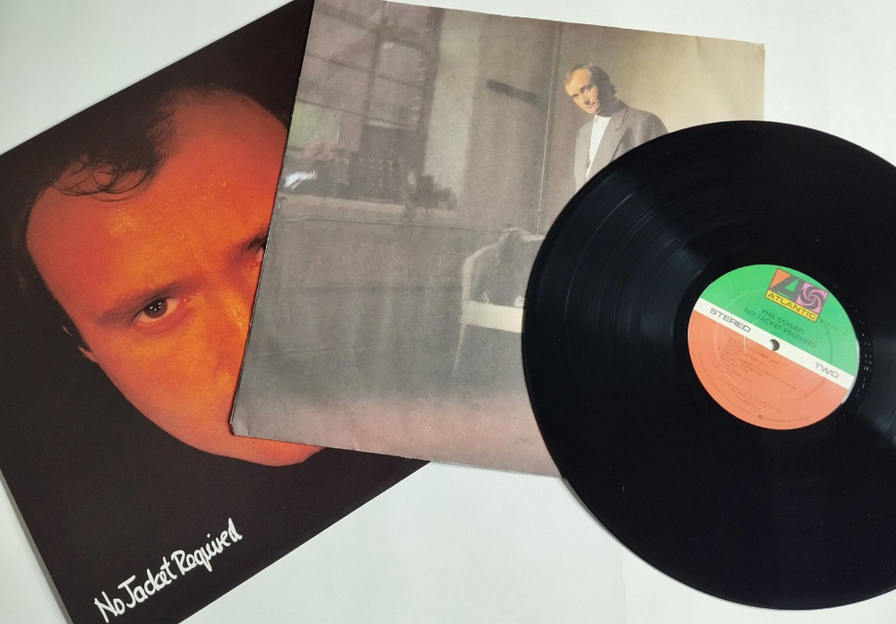 Винтажная виниловая пластинка LP Phil Collins No Jacket Required (USA 1985)