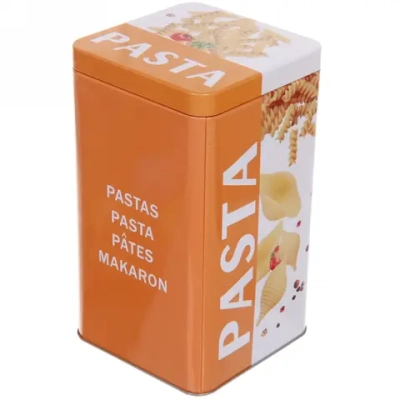 Банка для продуктов металлическая «Kitchen style» Pasta 1700мл