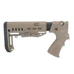 Телескопический приклад на МР-155, DLG Tactical. Черный