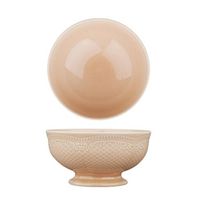 Салатник 21 см, фарфор,серия "Aristocrat-Peach Tea", Noble