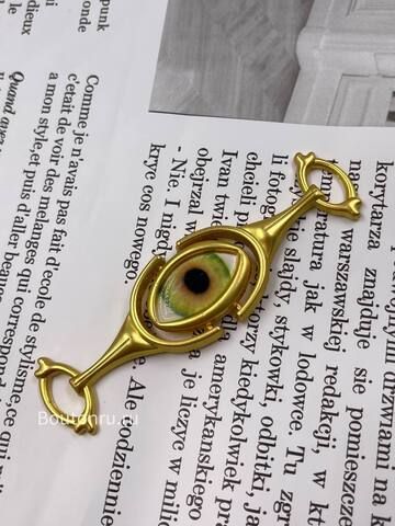 Пришивной элемент золотистый Скиап. 