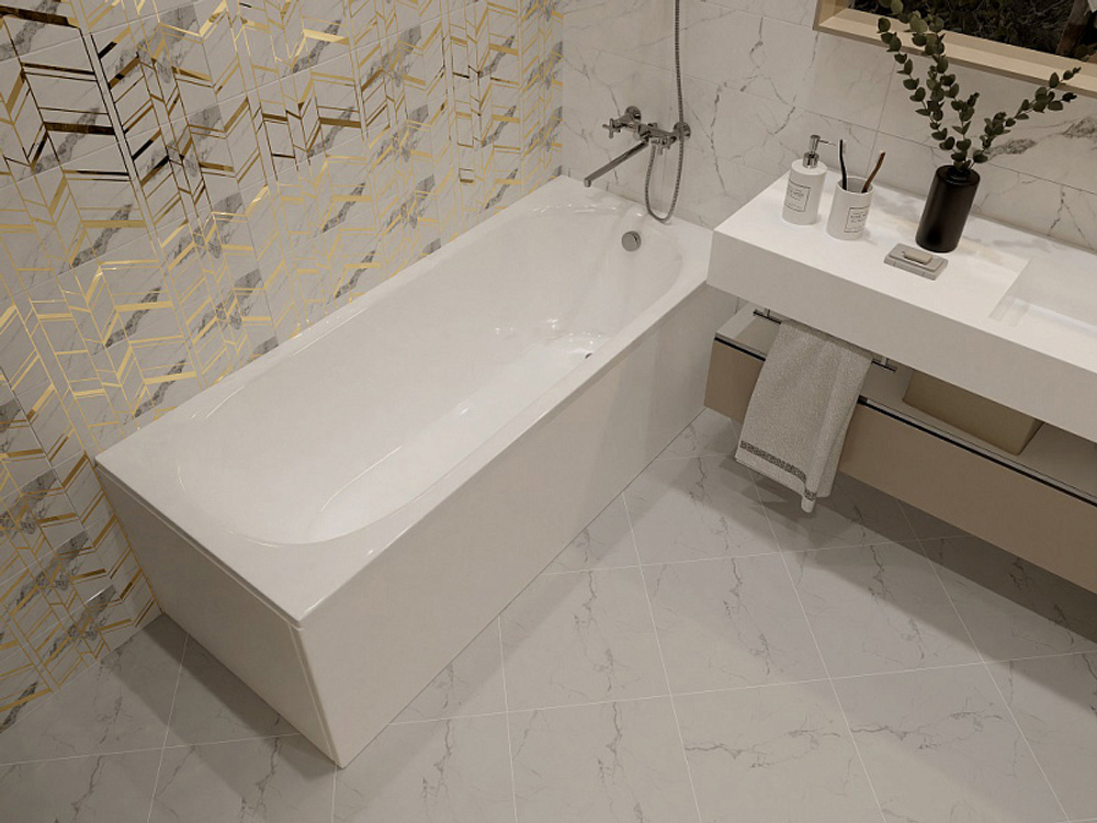 Ванна акриловая Azario FELISA 170х70 пристенная (AV.0040170)