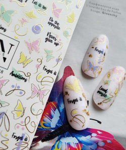 Слайдеры #F-18 MIW NAILS