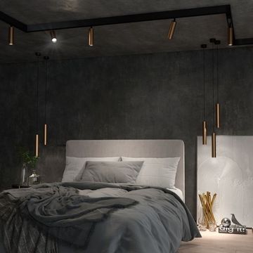 Подвесной светодиодный светильник 358989 светлая бронза Alba Novotech