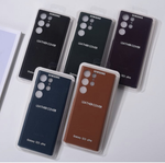 LEATHER CASE для Samsung S24 Plus