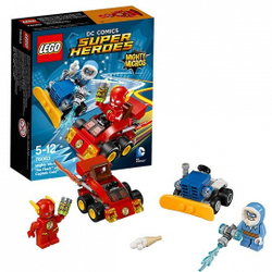 LEGO Super Heroes: Флэш против Капитана Холода 76063 — Mighty Micros: The Flash vs. Captain Cold — Лего Супергерои Marvel Марвел DC Comics комиксы