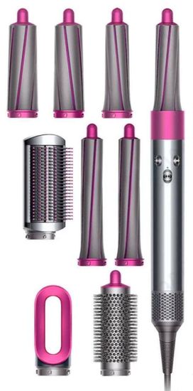 Стайлер Dyson Airwrap Complete HS01 KIT02 Limited Complete фуксия для длинных и коротких волос (2 коробки) Фуксия
