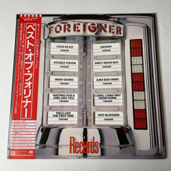Винтажная виниловая пластинка LP Foreigner Records (Japan 1982) (Obi) Cold As Ice