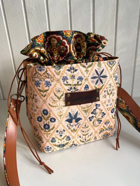 ПРЕДЗАКАЗ, ЦВЕТОЧНЫЙ АРАБЕСК. БЕЖЕВЫЙ. 100% хлопок 3