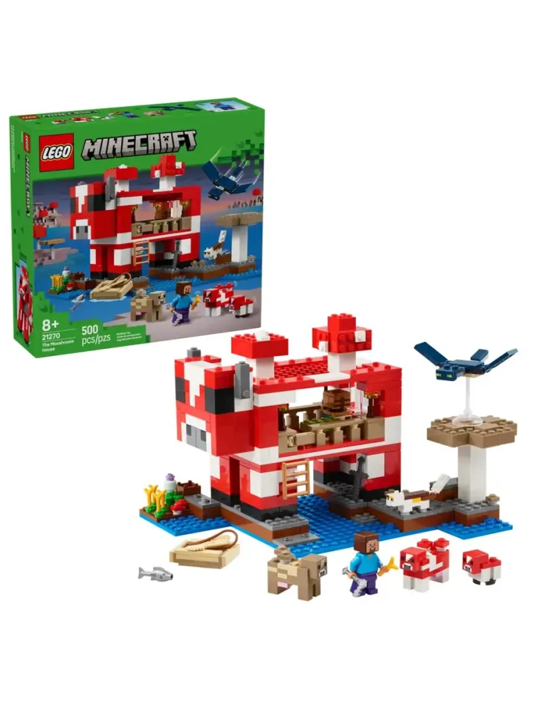 Конструктор Minecraft 21270 Грибной домик