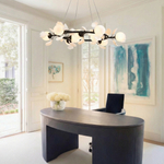 799097 Люстра CERAMO BW 9х6W(led) G9 ЧЕРНЫЙ/БЕЛЫЙ