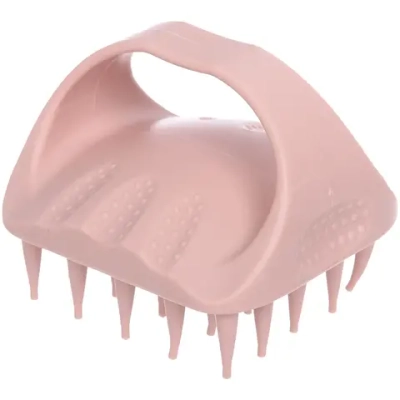 Щетка для вычесывания шерсти «Счастливый хвост!», цвет розовый, 8,3*7,3*6,5см (коробка)