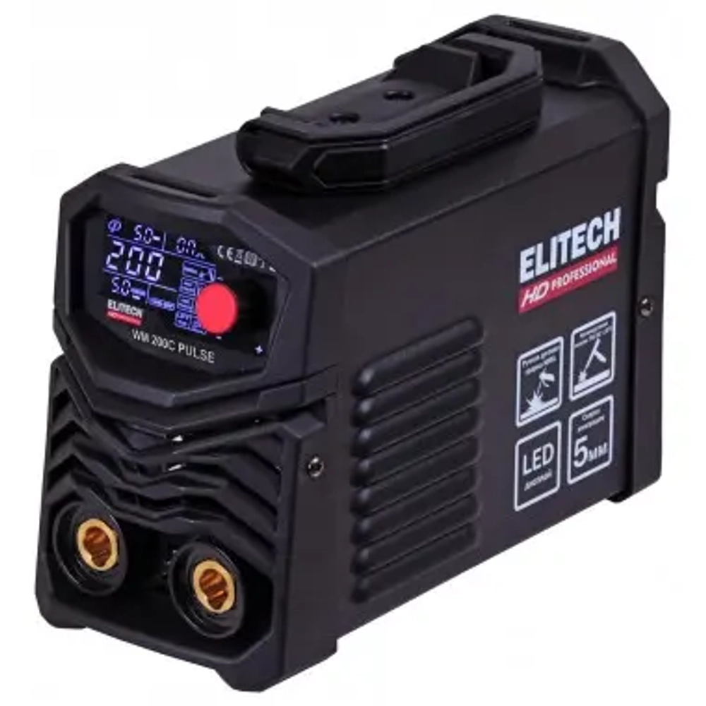 Сварочный аппарат инверторный Elitech HD WM 200C PULSE