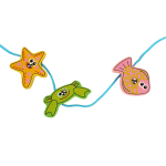 Развивающая игрушка деревянная Рыбалка, коробка C-41937