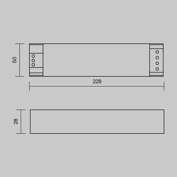 Источник напряжения 48В 200Вт IP20 PSL007 Technical psl007-200w-48v-ip20
