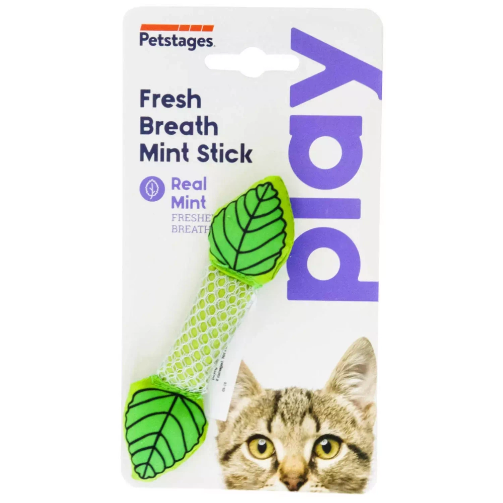 Petstages Игрушка для кошек "Мятный листик" 11 см